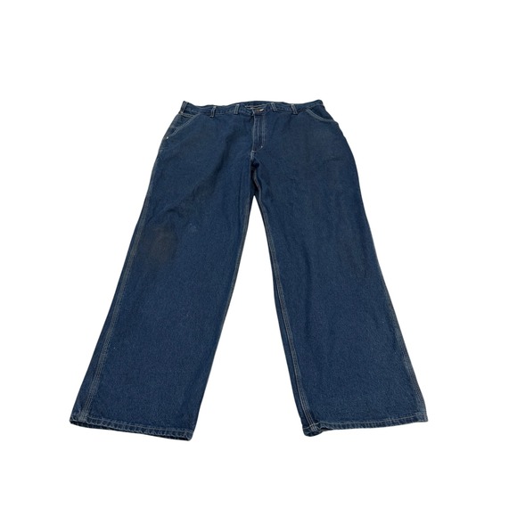 Carhartt Other - Carhartt B13-DST Loose‎ Original Fit Carpenter Jeans Dark Stone Blue 44x30 Mens